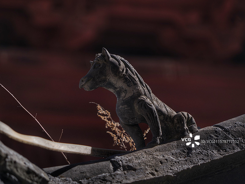 五台山光明寺，位于台怀镇光明寺村南，始建于北齐，历史悠久，建筑独特，是传承佛教文化的重要圣地。图片素材