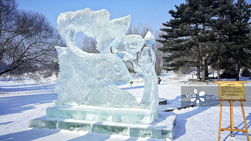 冰雕图片素材