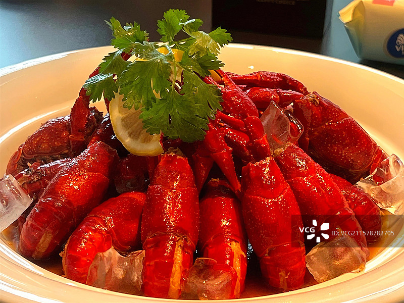 红烧小龙虾图片素材
