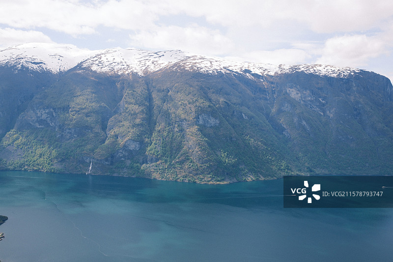 松恩峡湾 （Sognefjord） 纳柔依峡湾 （Nærøyfjord）图片素材