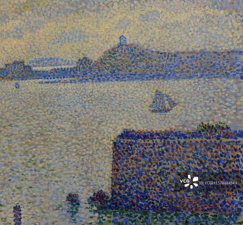 西奥·范·里斯尔伯格《罗斯科夫港口》图片素材