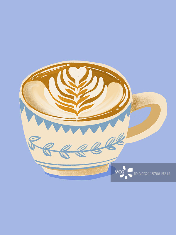 卡布奇诺图片素材