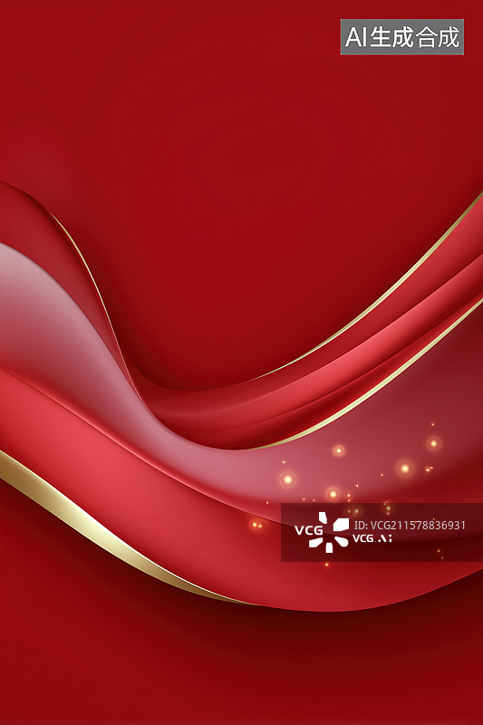 【AI数字艺术】红色背景图片素材