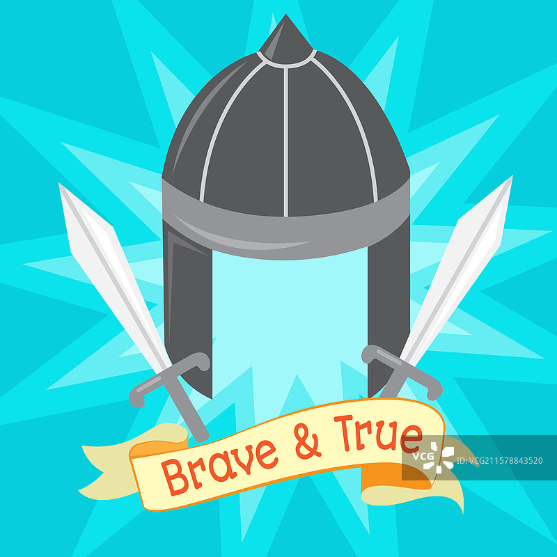 盔甲、头盔和剑的背景图片素材