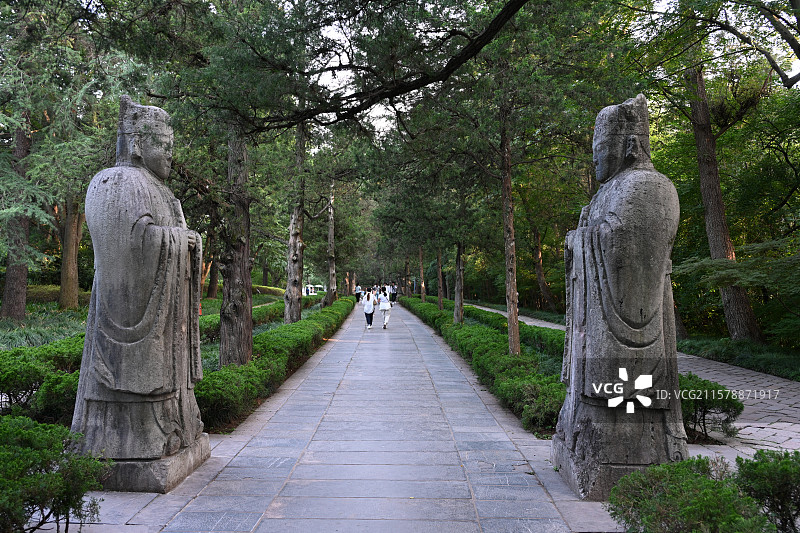 南京明孝陵景区， 朱元璋陵墓，世界文化遗产，南京旅游图片素材