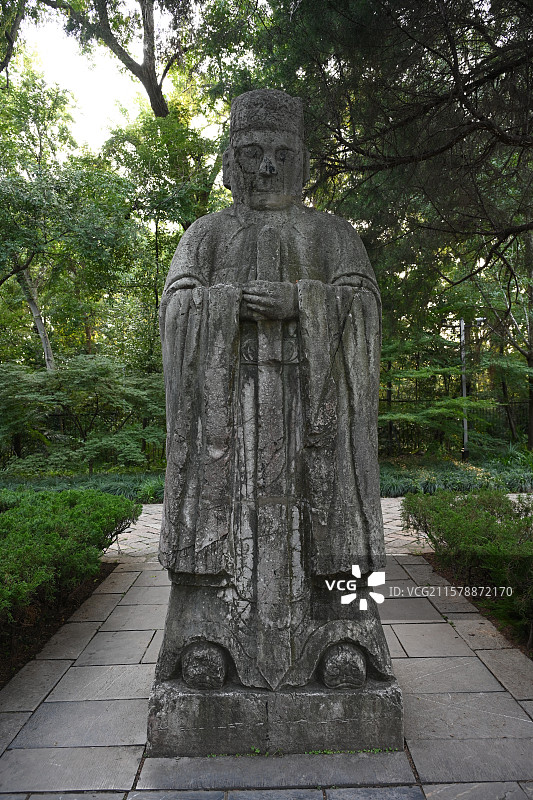 南京明孝陵景区， 朱元璋陵墓，世界文化遗产，南京旅游图片素材