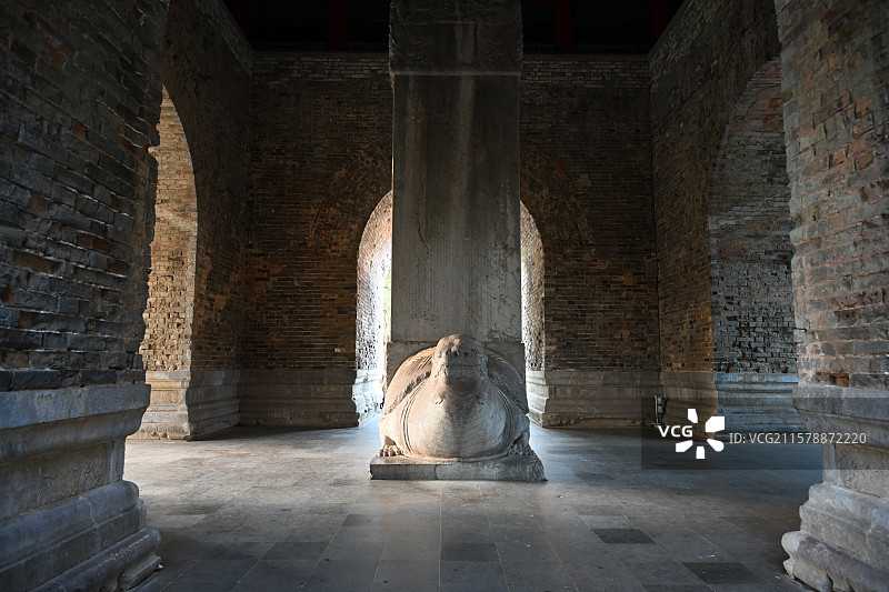 南京明孝陵景区， 朱元璋陵墓，世界文化遗产，南京旅游，石象路图片素材
