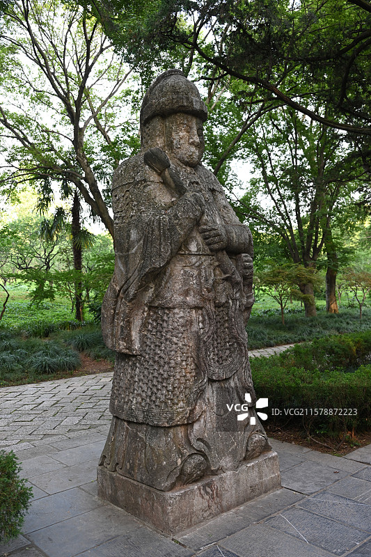 南京明孝陵景区， 朱元璋陵墓，世界文化遗产，南京旅游图片素材