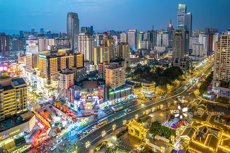 昆明金马碧鸡坊图片素材