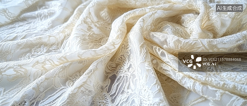 【AI数字艺术】蕾丝面料蕾丝面料场景图片素材