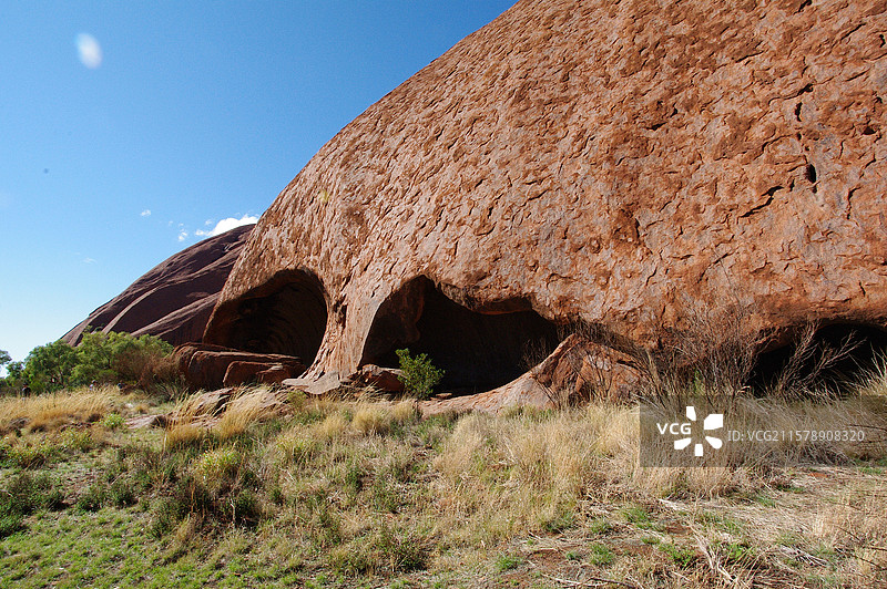 澳大利亚乌鲁鲁艾尔斯岩石图片素材