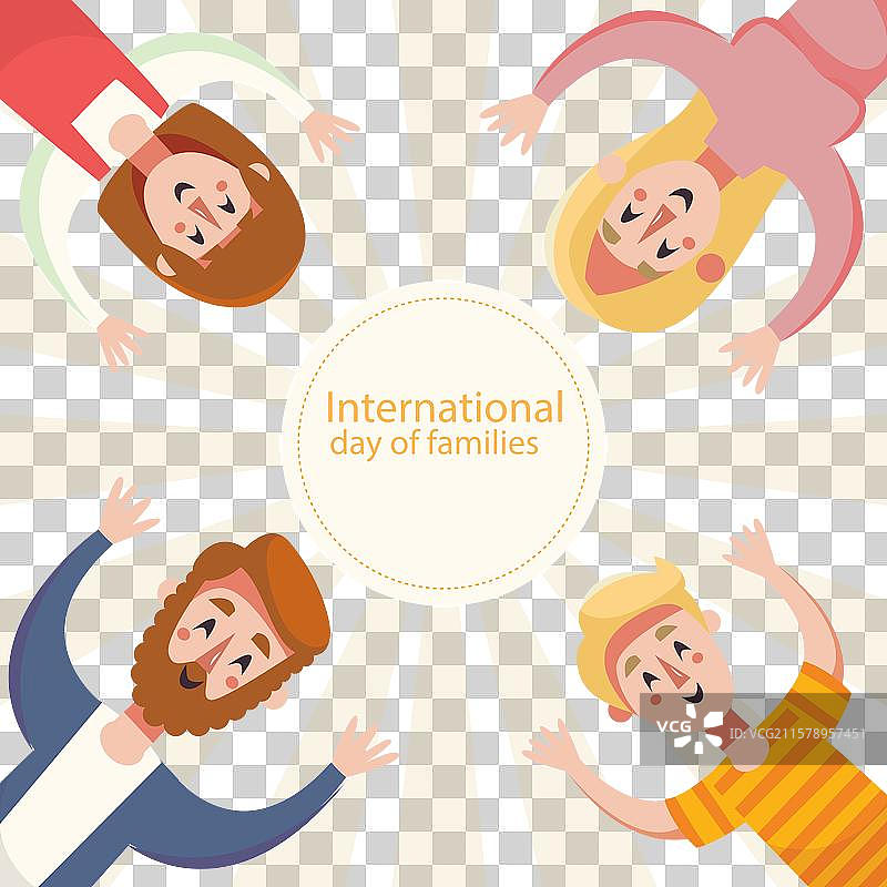 国际家庭日背景图片素材