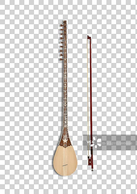 新疆民族乐器萨塔尔图片素材