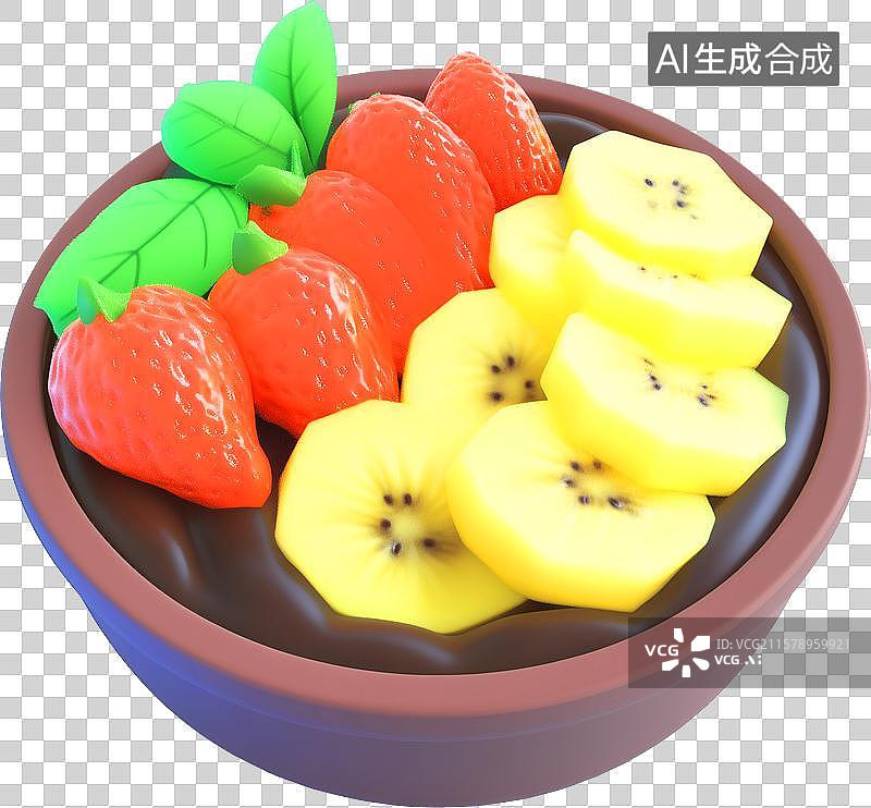 【AI数字艺术】巴西莓碗图片素材