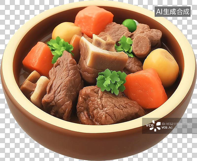 【AI数字艺术】土豆炖牛肉图片素材