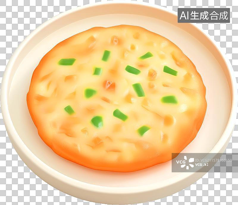 【AI数字艺术】韩式泡菜煎饼图片素材