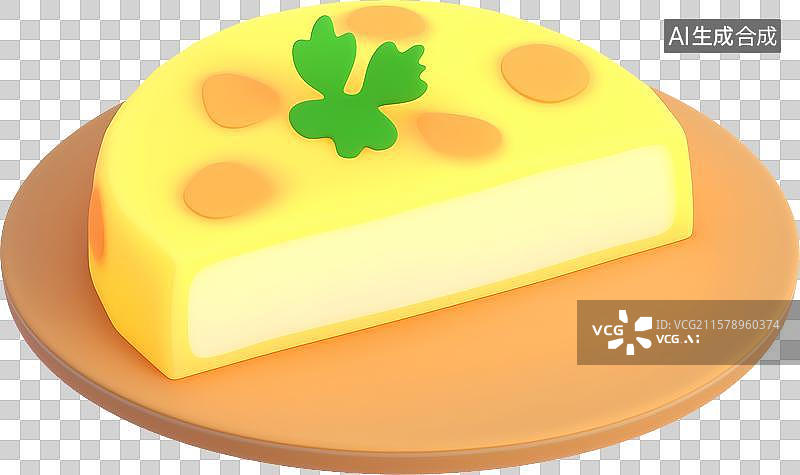 【AI数字艺术】西班牙土豆蛋饼图片素材