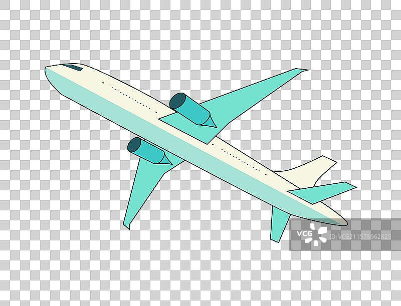 飞机插画图片素材