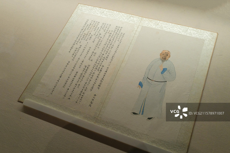 楷书题《名胜园亭图记》册 清代·董诰 绢本 中国国家博物馆“中国古代书画-清代进士的翰墨遗珍”展图片素材