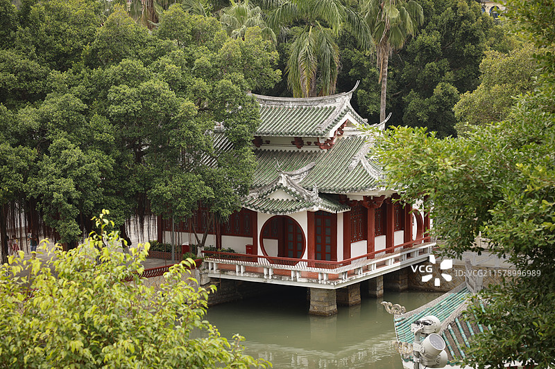 厦门鼓浪屿菽庄花园图片素材