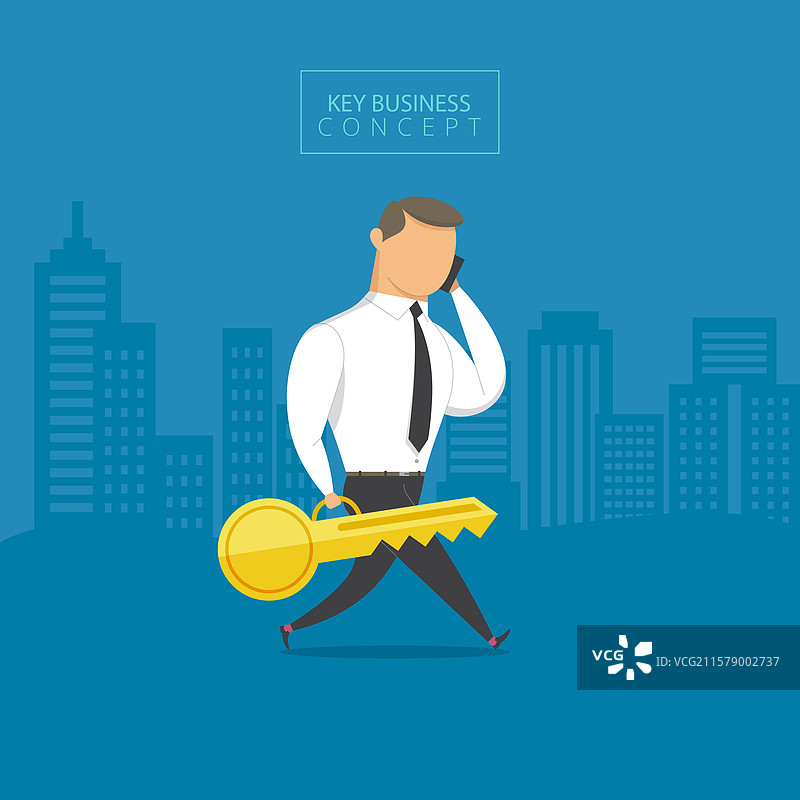 成功的商业理念与成功的关键图片素材