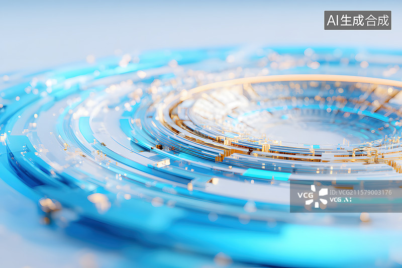 【AI数字艺术】抽象几何空间梦幻壁纸图片素材