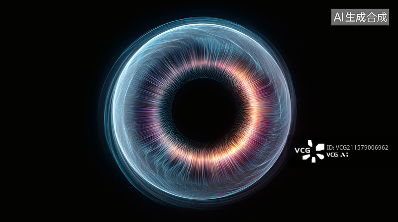 【AI数字艺术】抽象眼睛视觉艺术设计图片素材