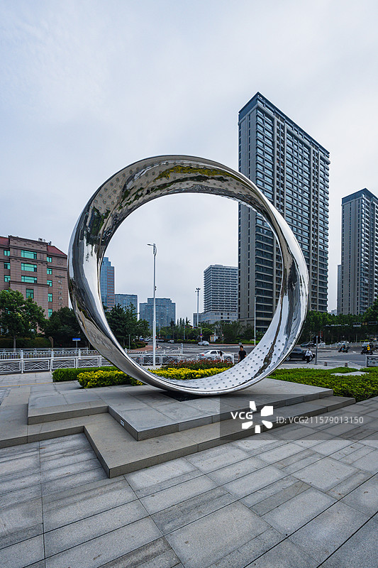 现代城市建筑广场图片素材