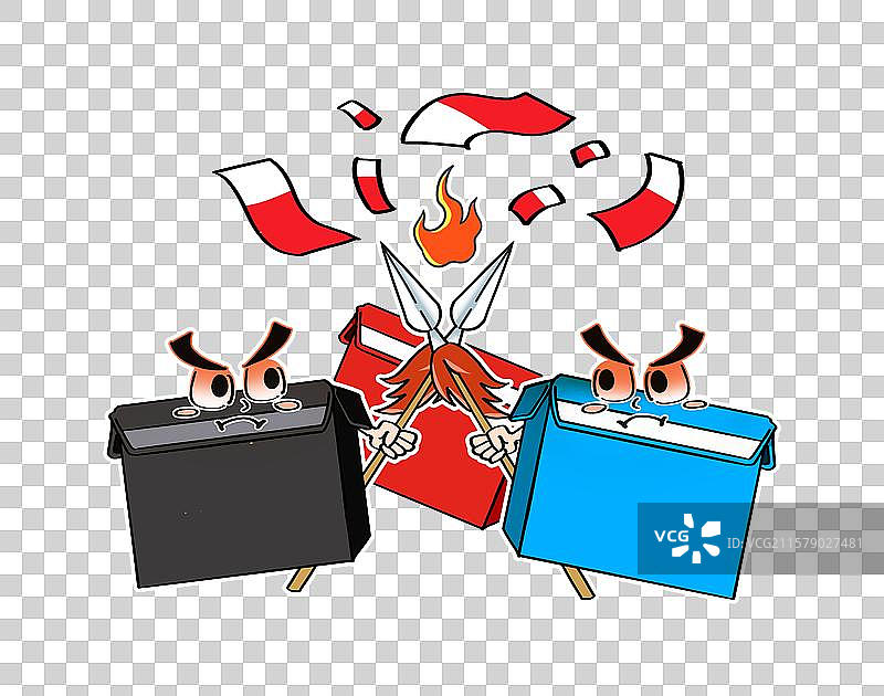 外卖平台优惠券促销价格战图片素材