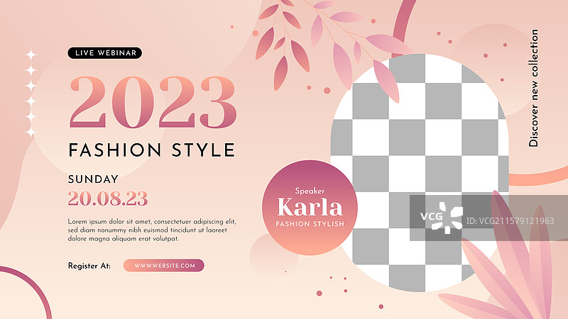 现实主义时尚系列网络研讨会图片素材