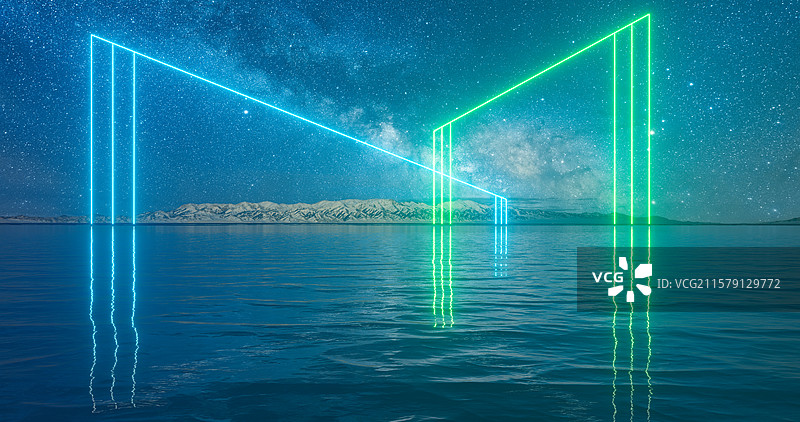 星空抽象概念科技背景，星空背景，抽象背景，科技背景，星空，银河系，宇宙图片素材