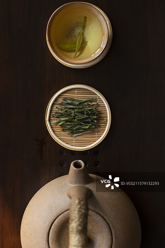 绿茶—黄山毛峰图片素材