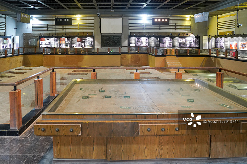 河南省 安阳市 殷都区 殷墟宫殿王陵区图片素材