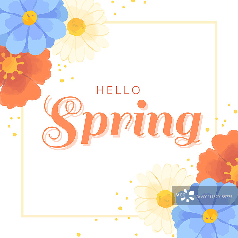 春天的背景图片素材