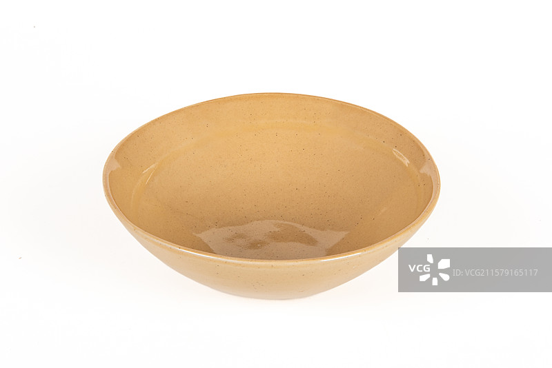 白色背景上的陶瓷碗图片素材