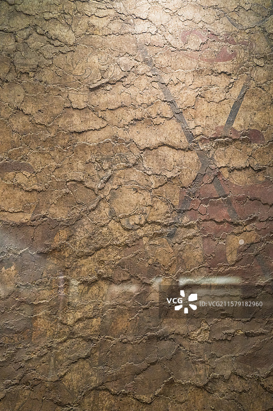 北朝壁画 高洋墓墓道东壁壁画 仪仗人物 河北博物院图片素材