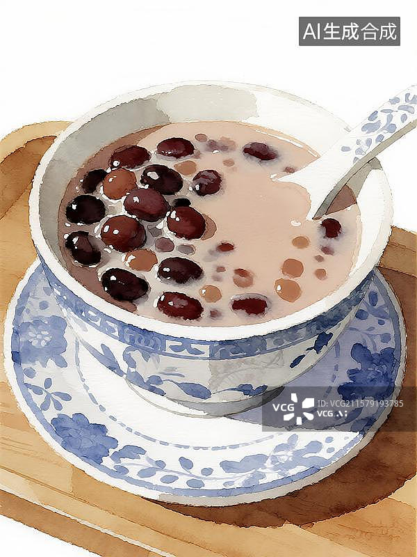 【AI数字艺术】广式糖水图片素材