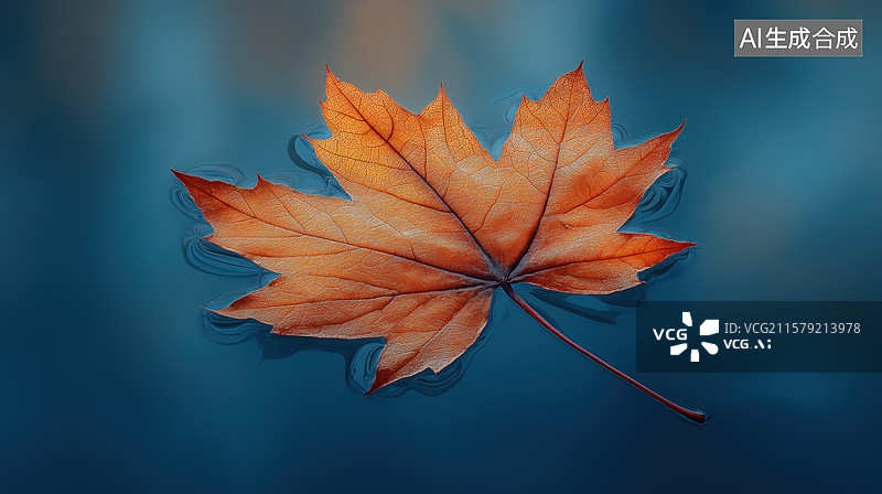 【AI数字艺术】秋日枫叶图片素材