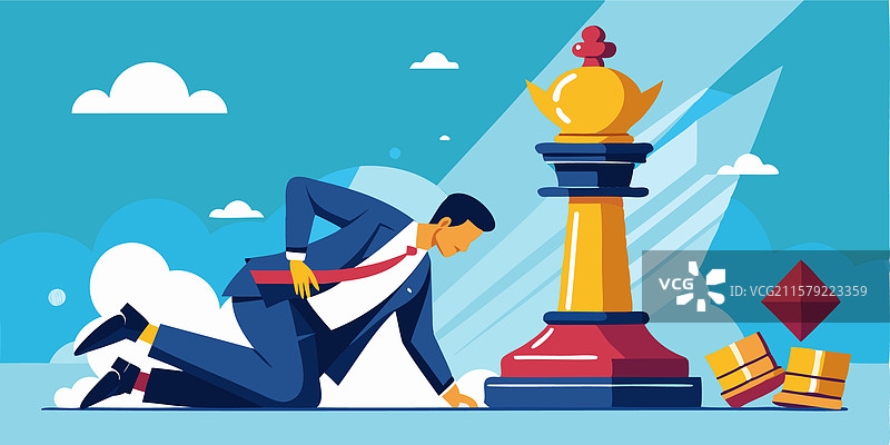 商业胜利创新战略的成功图片素材