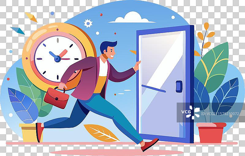 时间管理：冲刺赶工截止日期图片素材