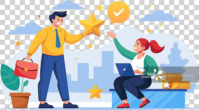 卓越的绩效评估图片素材