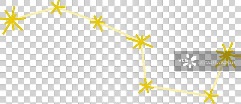 大熊座的斗柄图片素材