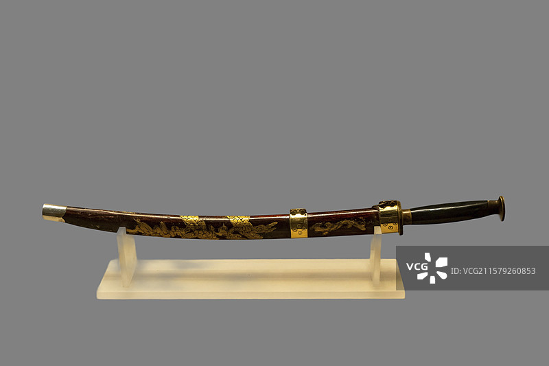 贵州省民族博物馆：回族宰牛刀（当代，征集于安顺市平坝区）图片素材