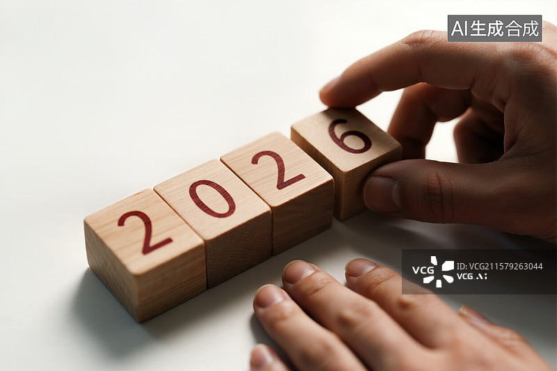 【AI数字艺术】建造2026年的双手图片素材