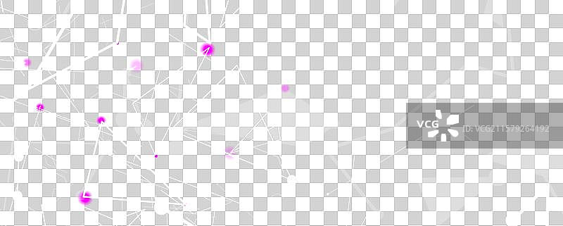 神经网络概念：连接的细胞与链接图片素材