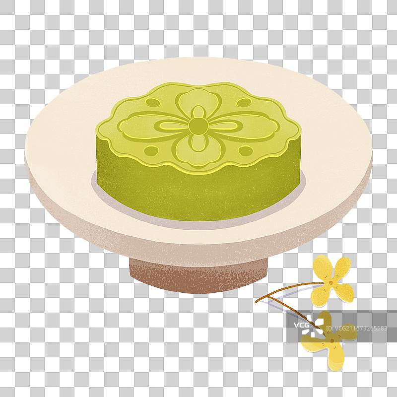 碗里的绿豆糕图片素材