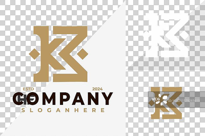 字母KM或MK的标志设计品牌形象标志图片素材