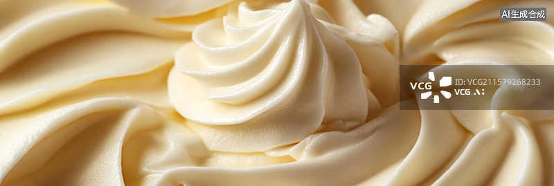 【AI数字艺术】奶油花细腻感烘焙装饰场景图片素材