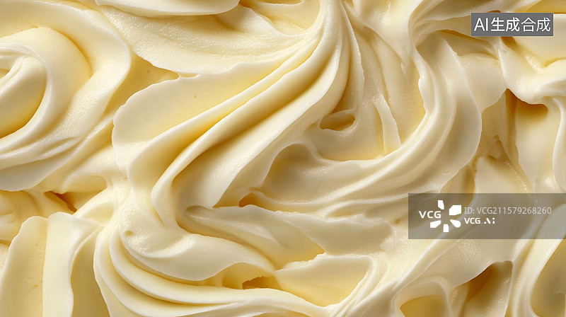 【AI数字艺术】奶油花细腻感烘焙装饰场景图片素材