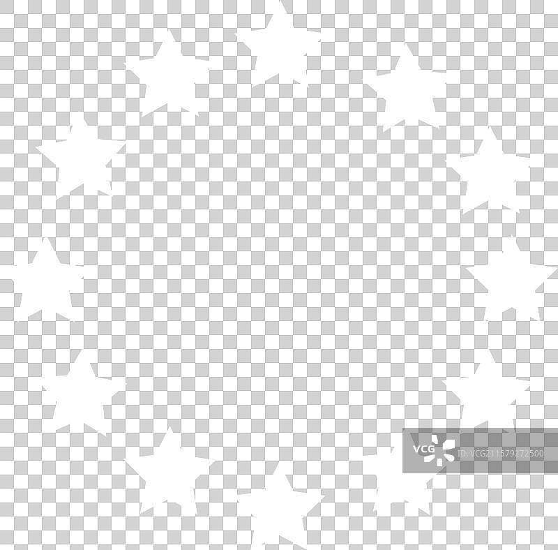 欧盟标志的星星花环图片素材